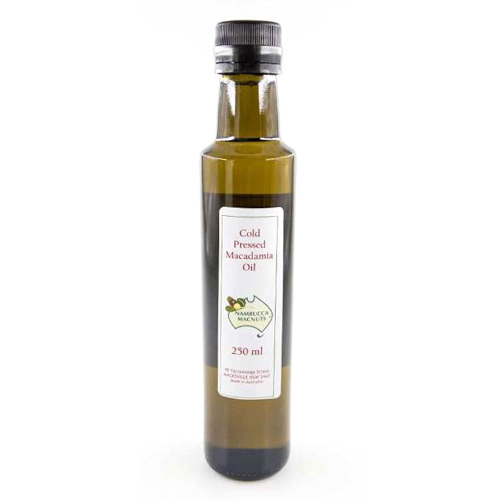 Macadamia Oil, Organic 250ml - Go Raw Organics